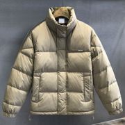 一线高充蓬松鸭绒加厚短款羽绒服男冬季保暖外套，男装夹克