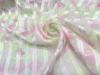 进口垂感半透粉色，浅绿色格子剪花垂感雪纺，布料汉服衬衫连衣裙