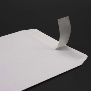 多规格带自粘胶纯白色信封袋空白无印刷纸袋信封定制印刷logo
