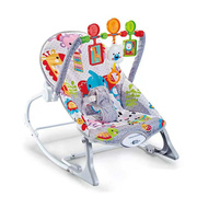 婴儿摇椅宝宝多功能音乐震动摇床，轻便可折叠儿童摇摇椅哄娃躺椅