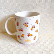 小蜜蜂可爱蜂蜜哈尼甜蜜陶瓷马克杯咖啡杯牛奶杯办公杯水杯子