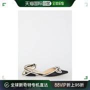 香港直邮mach&mach女士双蝴蝶结，平底鞋