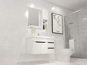 简约北欧风现代pvc浴室柜，组合卫生间洗面盆柜镜柜洗漱台洗手盆