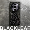 黑叶适用于oppo FindX7 Ultra锻造碳纤维手机壳套X6Pro全包炫酷个性防摔保护套英伦商务