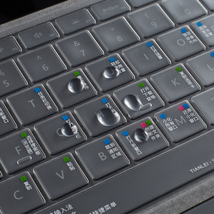 微软surfacepro8键盘膜laptop2电脑5平板4保护book笔记本7配件，防尘罩13.5套12.3寸全覆盖win10快捷键63贴膜