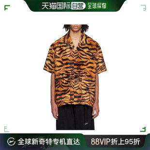 香港直邮mastermindjapan男士，tiger短袖衬衫mw24s12sh024604
