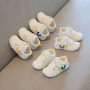 宝宝学步鞋0-1岁2软底男女鞋子，防滑春秋季婴幼儿单鞋透气小白鞋子
