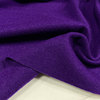 进口纯羊毛针织布料秋冬紫色，弹力柔软细羊毛衫，连衣裙上衣服装面料