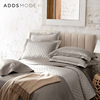 欧式素色纯棉床盖三件套春秋加厚床单，全棉绗缝被罩空调被床上用品