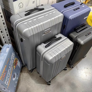 新秀丽(新秀丽)旅行箱2件套，万向轮品牌行李箱登机时尚拉杆20寸+28轻便山姆