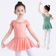 舞蹈服儿童女秋季女孩演出服长袖女童芭蕾跳舞表演练功服中国舞服