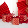 中国风千禧喜糖盒结婚订婚糖果盒中式喜糖盒提绳创意个性包装盒子