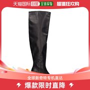 香港直邮潮奢 BY FAR 女士75毫米Meaghan皮革过膝靴