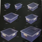 冰箱收纳盒保鲜盒食品级大容量商用塑料，长方形冷冻肥猫，标示盒五常