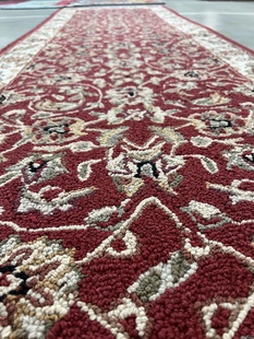 出口工厂美式手工地毯纯羊毛家用轻奢复古波斯客厅卧室走廊