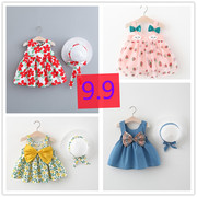 女宝宝裙子0-2-3岁4女童秋装，1婴儿春秋季衣服，洋气6个月女童公主裙