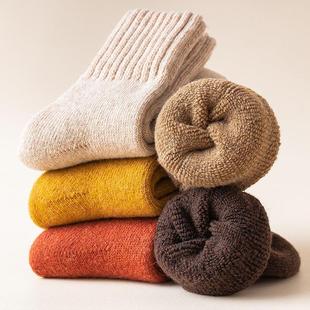 超厚羊毛袜女冬季保暖加厚兔，羊毛袜孕妇老人毛圈袜加厚羊毛袜