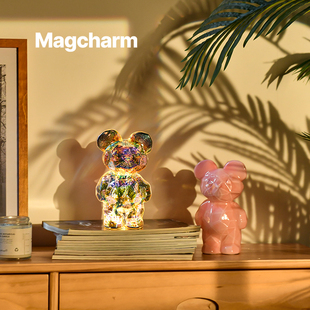 Magcharm欧美品牌小熊台灯限量赠送暴力熊