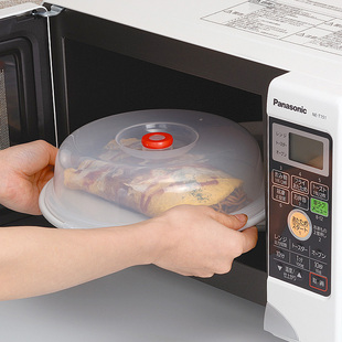 日本进口微波炉盖加热盖家用碗盖冰箱保鲜盖塑料盘子盖子加热用具