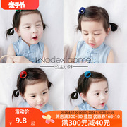 韩国儿童小发卡抓夹小发夹，女童宝宝头饰，可爱简约糖果彩色顶夹发饰