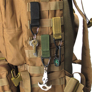 户外战术尼龙织带背包，挂扣单点三角，扣多功能登山扣战术配件钥匙扣