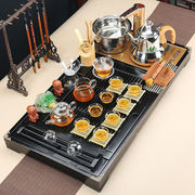 茶具套装家用功夫茶盘整套四合一现代全自动泡茶实木茶台荼具