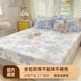 床笠床罩单件床单床垫保护罩，防尘席梦思全包床套纯水洗棉2022夏款
