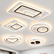 LED吸顶灯客厅灯现代简约大气长方形卧室灯餐厅书房阳台圆形灯具