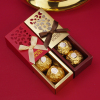 费列罗巧克力喜糖2粒 款婚礼糖盒成品含糖三八节教师节礼物
