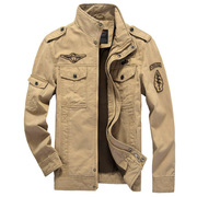 亚马逊外贸男式夹克，休闲特种兵军装大码飞行服，户外运动工装外套