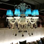 欧式水晶吊灯轻奢客厅灯，美式后现代简约蜡烛餐厅，灯北欧卧室灯