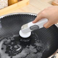 日本刷锅神器自动加液多功能洗锅刷