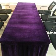 1.6米2米宽紫色金丝绒布料/钢琴罩/幕布/窗帘/沙发深紫色绒布