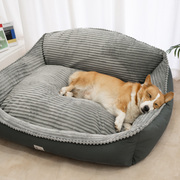 狗窝四季通用宠物冬季保暖小型犬中型柯基睡垫可拆洗狗垫子沙发床