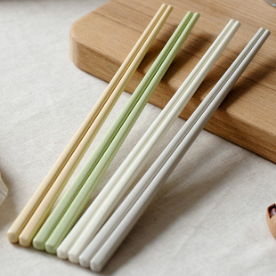 日式陶瓷筷子家用骨瓷情侣ins风高颜值防霉耐高温景德镇餐具套装