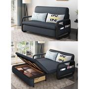 沙发床两用可折叠双人，1.2收纳多功能小户型，客厅单人储物沙发1.5米