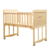 实木无漆婴儿床拼接大床新生儿童小户型可移动式多功能宝宝摇篮bb