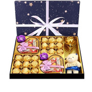 德芙巧克力礼盒糖果生日，七夕情人节礼物，儿童休闲零食喜糖