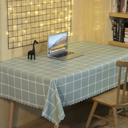 桌布防水防烫防油免洗长方形纯色台布茶几布布艺棉麻小清新餐桌布