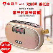 小霸王w23无线蓝牙音箱，录音机u盘，插卡音响老年人收音机mp3播放器