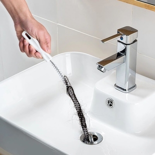 通下水道的神器清理厨房头发毛发厕所洗脸盆防堵清洁棒管道疏通器