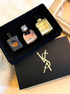 花之物语抖音香水女士持久淡香三件套礼盒黑鸦片反转巴黎礼物