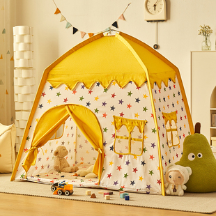 儿童帐篷室内公主娃娃玩具屋超大城堡，过家家游戏房子女孩分床神器