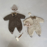 0到1岁宝宝衣服冬装过年冬天0一1岁内男宝1到2岁女冬秋冬套装棉衣