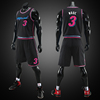 篮球服套装男学生夏季定制做韦德3号热火城市，版球衣比赛队服印字