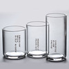 家用玻璃杯套装耐高温茶杯加厚耐热透明创意水杯子酒杯广告杯定制
