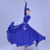 女裙蒙古民族舞蹈练习练功顶碗，筷子舞蹈表演出艺考级舞台服装
