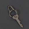 简约一体扣小腰挂钛合金钥匙挂扣EDC防丢环实用背包扣金属钥匙圈