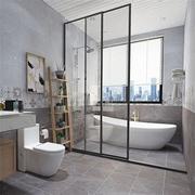 卫生间瓷砖墙砖300x600灰色厨房墙，面砖厕所浴室，阳台内墙瓷片3060