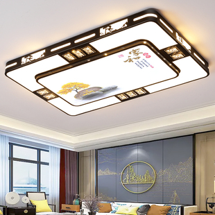 客厅大灯现代简约大气，新中式卧室灯，2023年房间餐厅led吸顶灯
